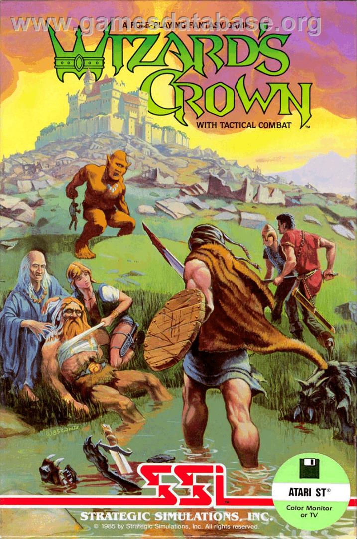 Wizard's Crown - Atari ST - Artwork - Box