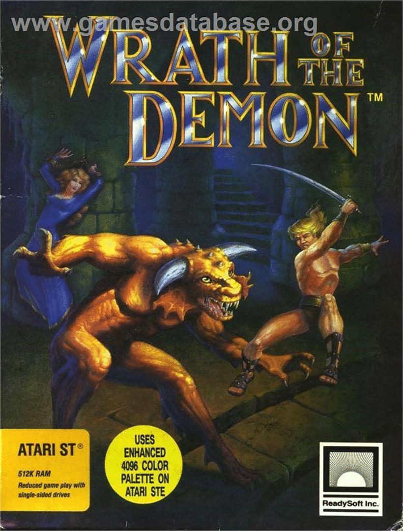 Wrath Of The Demon - Atari ST - Artwork - Box