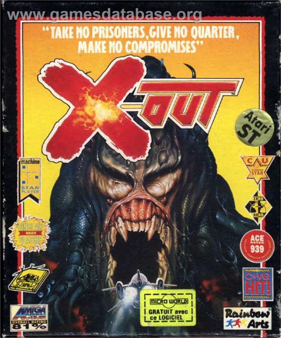 X-Out - Atari ST - Artwork - Box