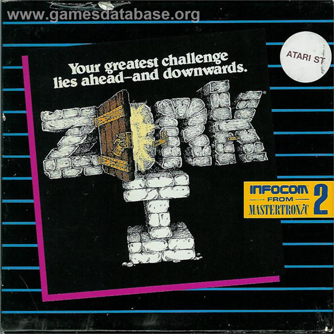 Zork I: The Great Underground Empire - Atari ST - Artwork - Box