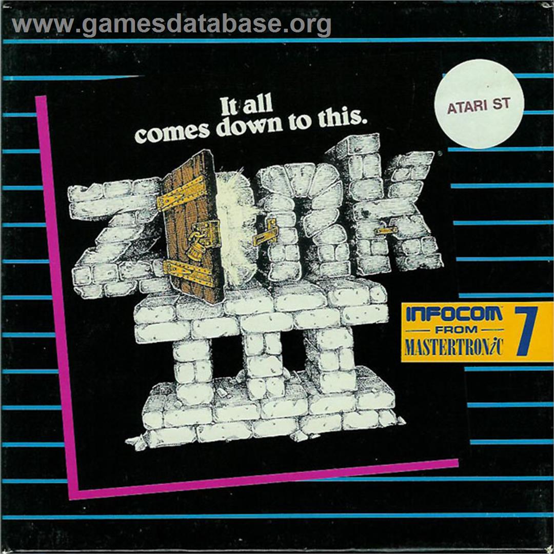 Zork III: The Dungeon Master - Atari ST - Artwork - Box