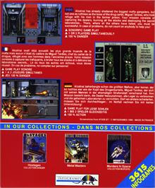 Box back cover for Alcatraz on the Atari ST.