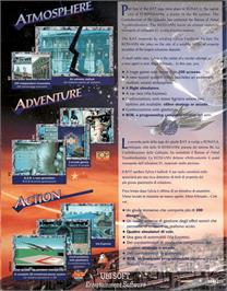 Box back cover for B.A.T. 2 on the Atari ST.