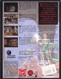 Box back cover for Curse of the Azure Bonds on the Atari ST.