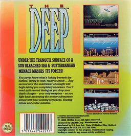 Box back cover for Deep, The on the Atari ST.