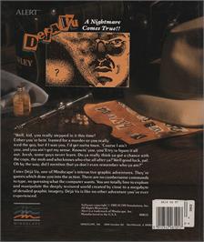 Box back cover for Deja Vu - A Nightmare Comes True!! on the Atari ST.