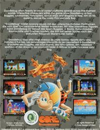 Box back cover for Doodle Bug on the Atari ST.