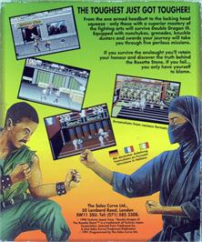 Box back cover for Double Dragon 3 - The Rosetta Stone on the Atari ST.