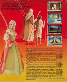 Box back cover for Explora 2 on the Atari ST.
