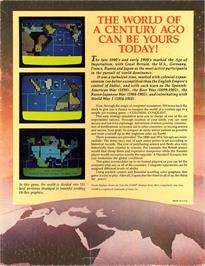 Box back cover for Final Conflict on the Atari ST.