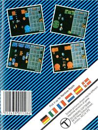 Box back cover for I, Ball on the Atari ST.