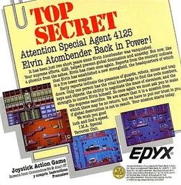 Box back cover for Impossible Mission 2 on the Atari ST.