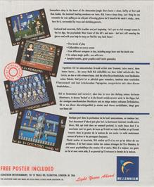 Box back cover for Kid Gloves on the Atari ST.