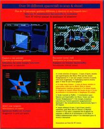 Box back cover for Magic Fly on the Atari ST.
