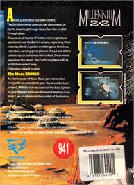 Box back cover for Millennium 2.2 on the Atari ST.
