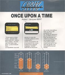 Box back cover for Once Upon A Time: Abracadabra on the Atari ST.
