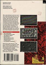 Box back cover for Oxyd 2 on the Atari ST.