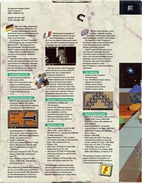 Box back cover for Oxyd Magnum! on the Atari ST.