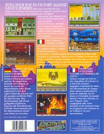 Box back cover for Pegasus on the Atari ST.
