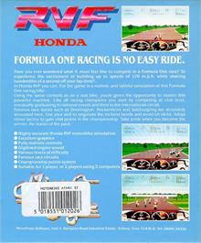 Box back cover for RVF Honda on the Atari ST.