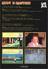 Box back cover for Rody And Mastico on the Atari ST.
