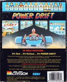 Box back cover for Rorke's Drift on the Atari ST.
