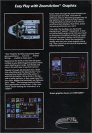 Box back cover for SunDog: Frozen Legacy on the Atari ST.