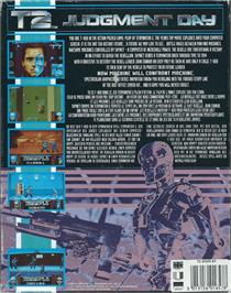 Box back cover for Terminator 2 - Judgment Day on the Atari ST.