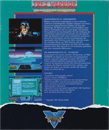 Box back cover for Trex Warrior - 22nd Century Gladiator on the Atari ST.