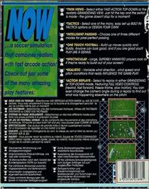 Box back cover for WWF European Rampage on the Atari ST.