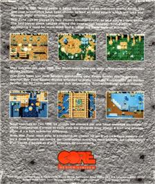 Box back cover for Warzone (Paradox) on the Atari ST.