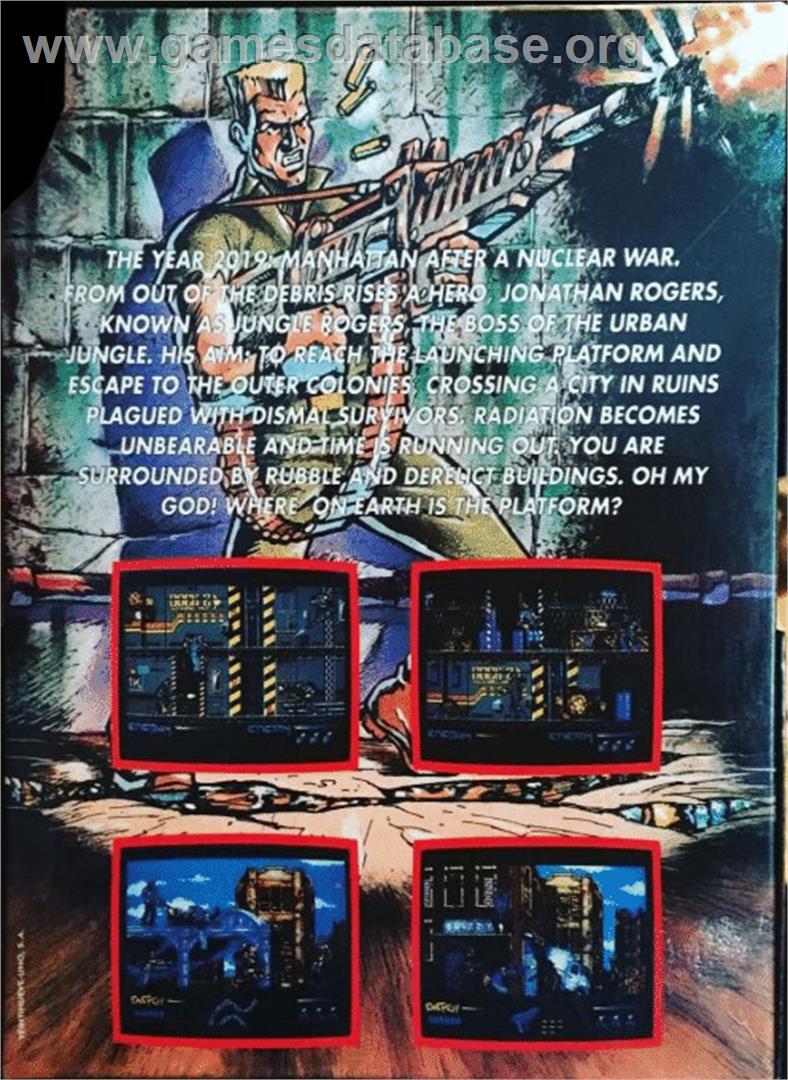 After the War - Atari ST - Artwork - Box Back