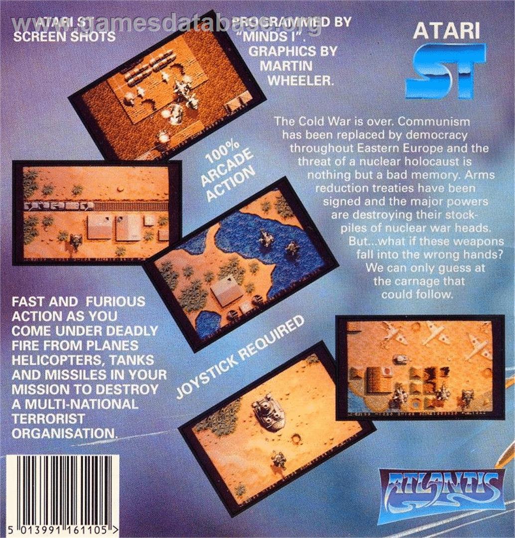 Apache Flight - Atari ST - Artwork - Box Back