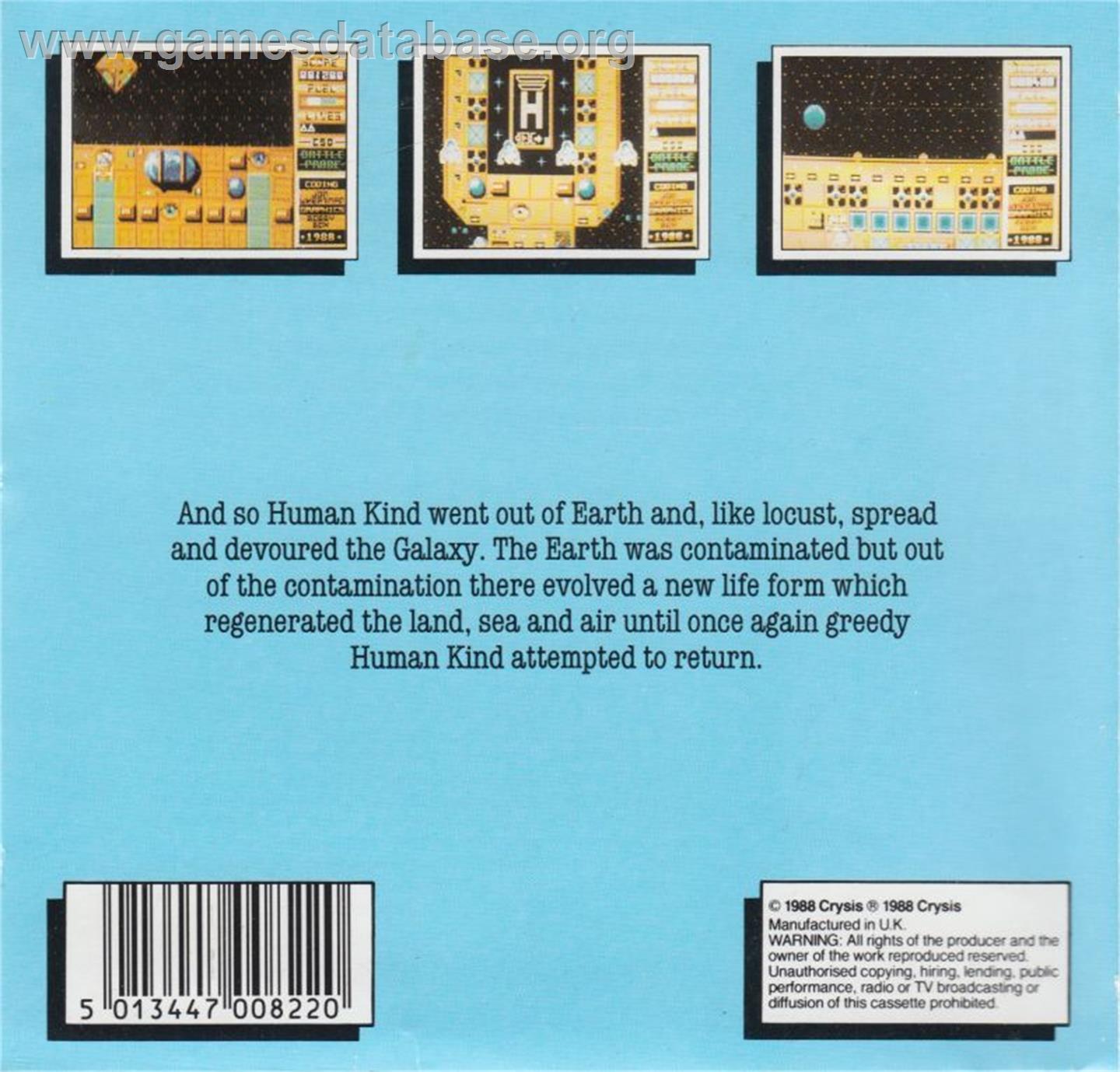 Bermuda Project - Atari ST - Artwork - Box Back