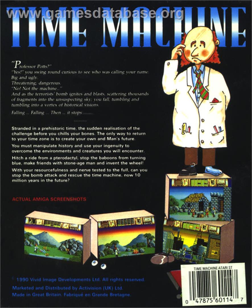 Big Game Fishing - Atari ST - Artwork - Box Back