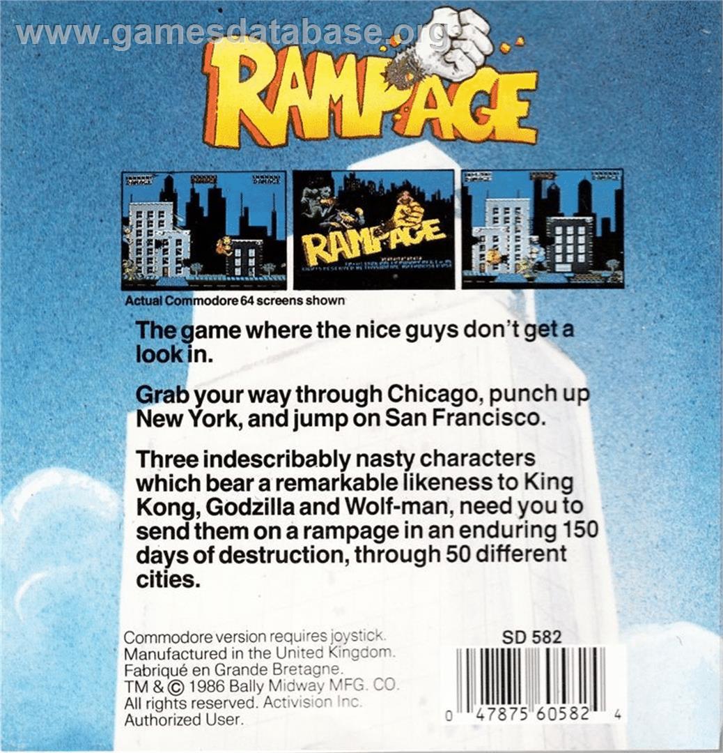 Carnage - Atari ST - Artwork - Box Back