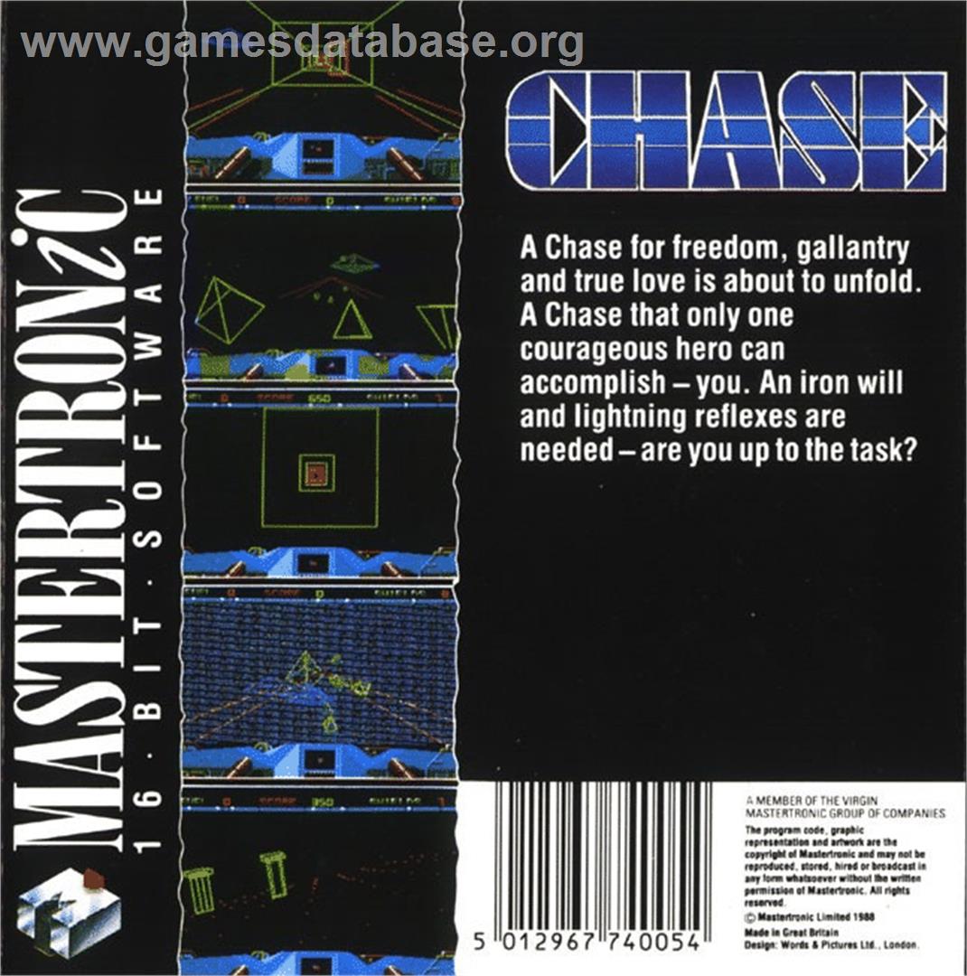 Chase - Atari ST - Artwork - Box Back