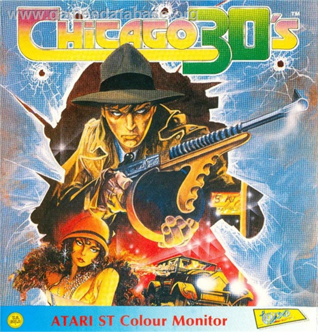 Chicago 30's - Atari ST - Artwork - Box Back