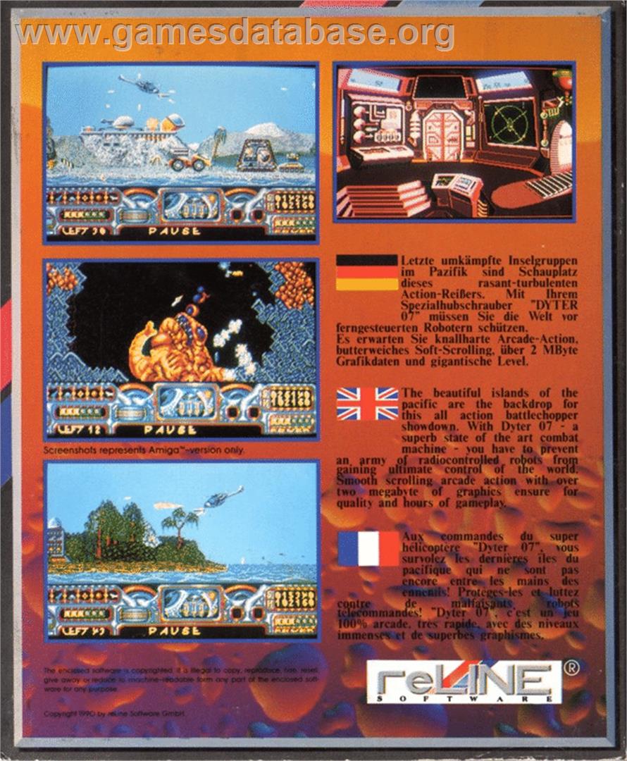 Dyter-07 - Atari ST - Artwork - Box Back