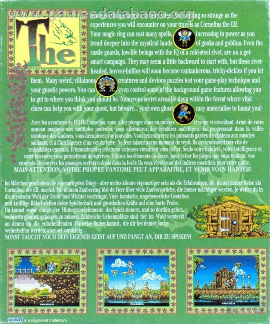 Elf (MicroValue) - Atari ST - Artwork - Box Back