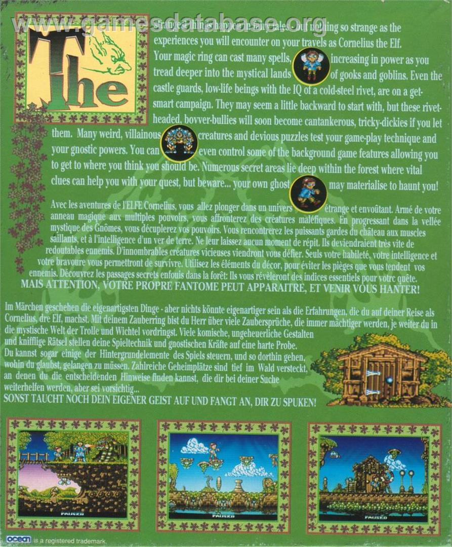 Elf - Atari ST - Artwork - Box Back