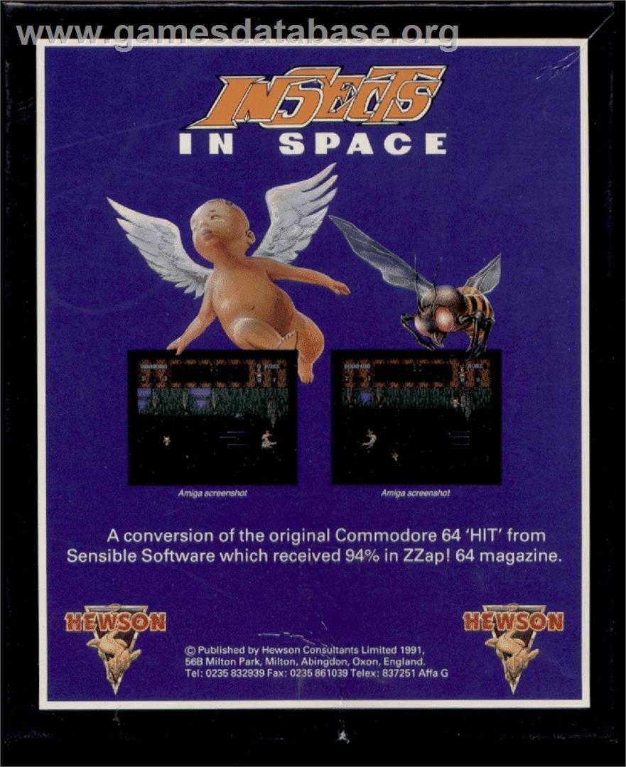 Insects In Space - Atari ST - Artwork - Box Back