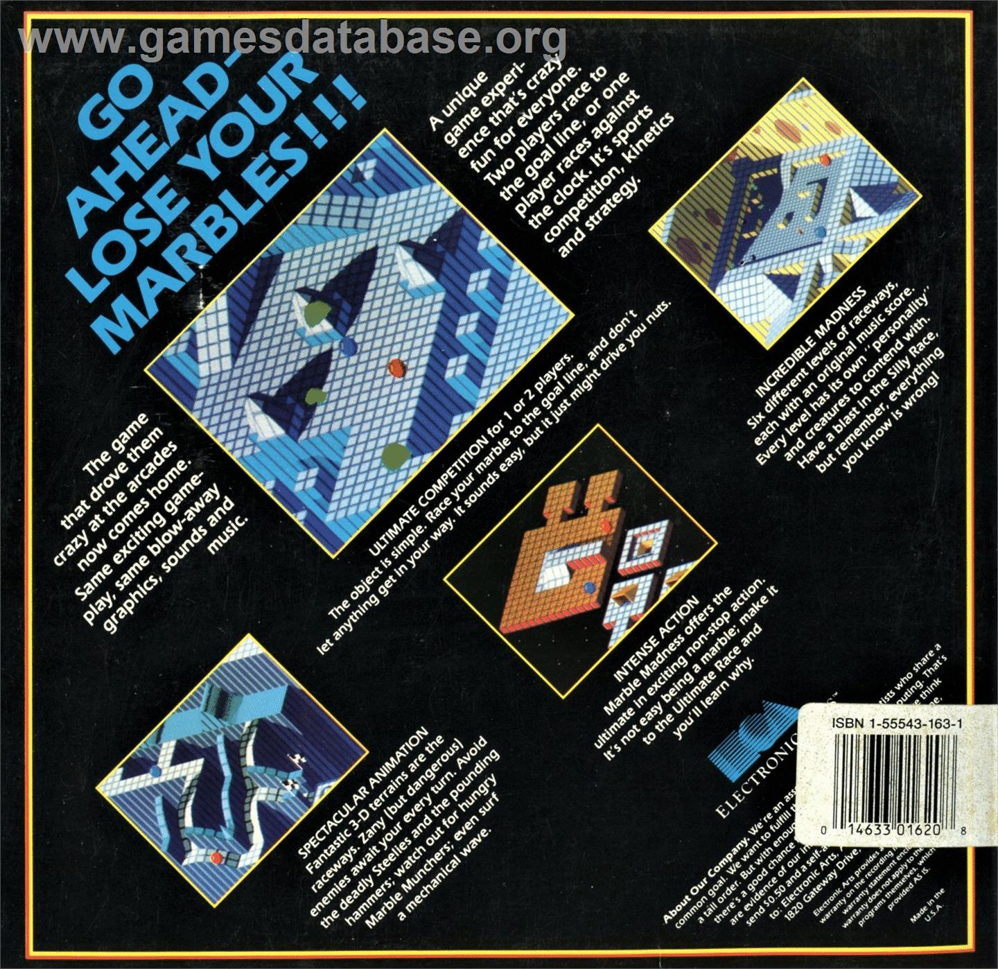 Motorbike Madness - Atari ST - Artwork - Box Back
