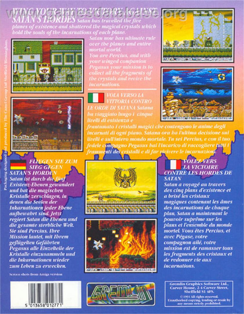 Pegasus - Atari ST - Artwork - Box Back