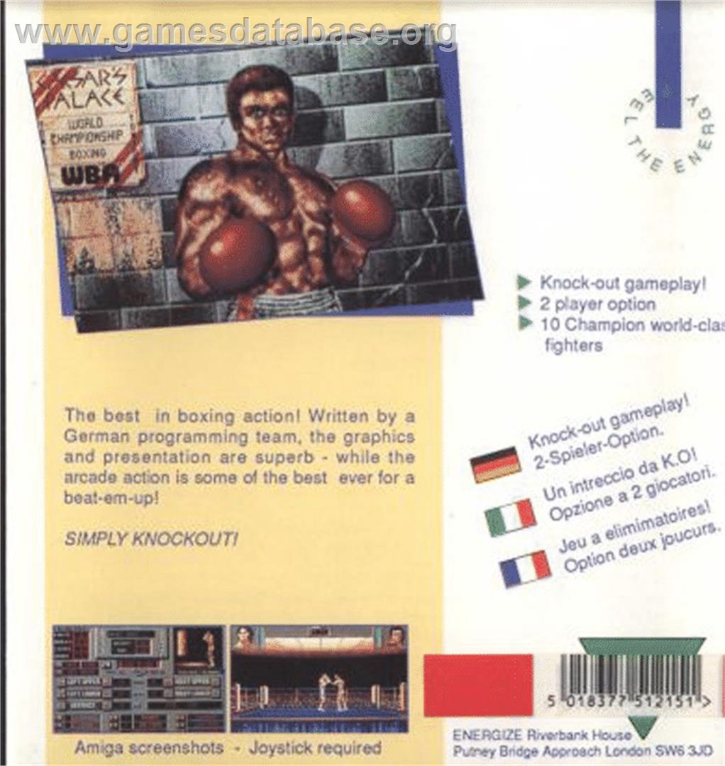 Ringside - Atari ST - Artwork - Box Back