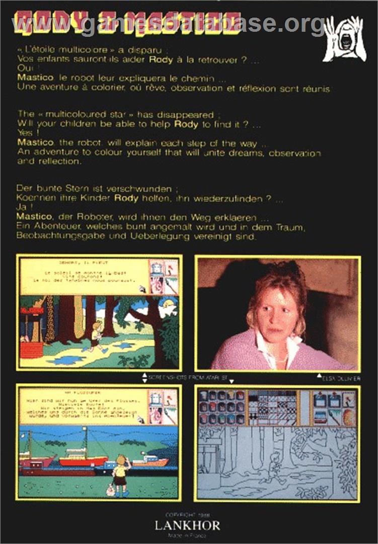 Rody And Mastico - Atari ST - Artwork - Box Back