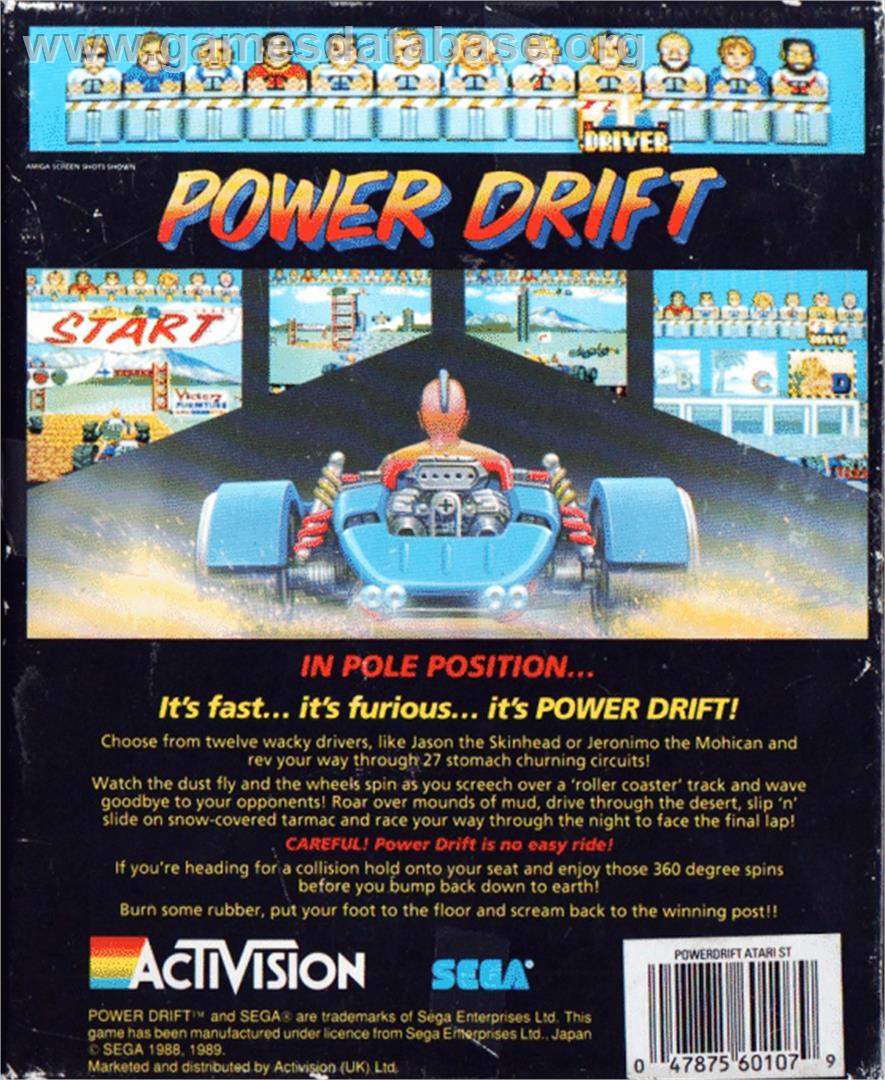 Rorke's Drift - Atari ST - Artwork - Box Back