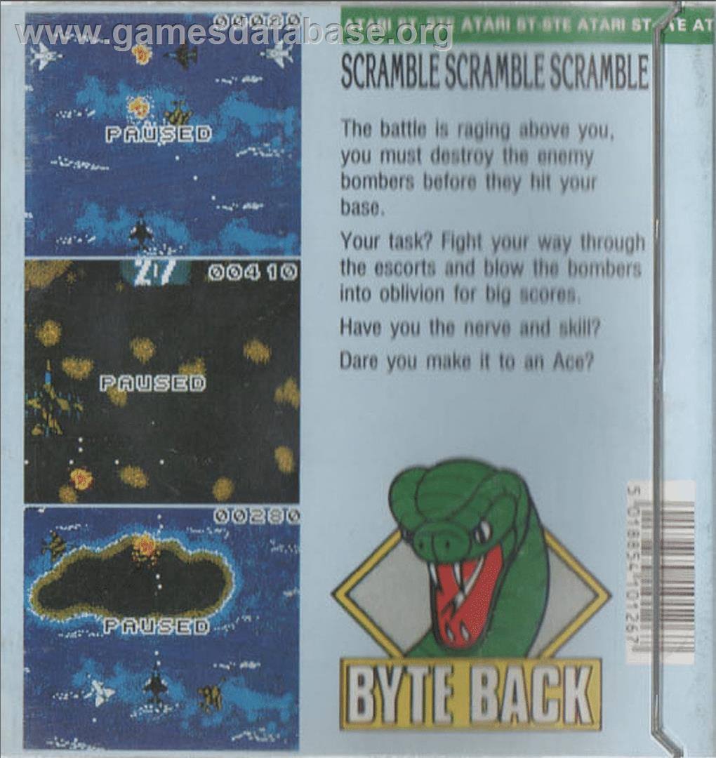Screaming Wings - Atari ST - Artwork - Box Back