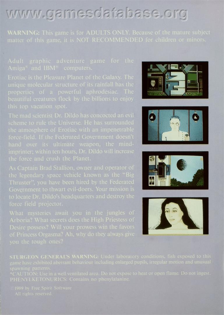 Soldier of Light - Atari ST - Artwork - Box Back