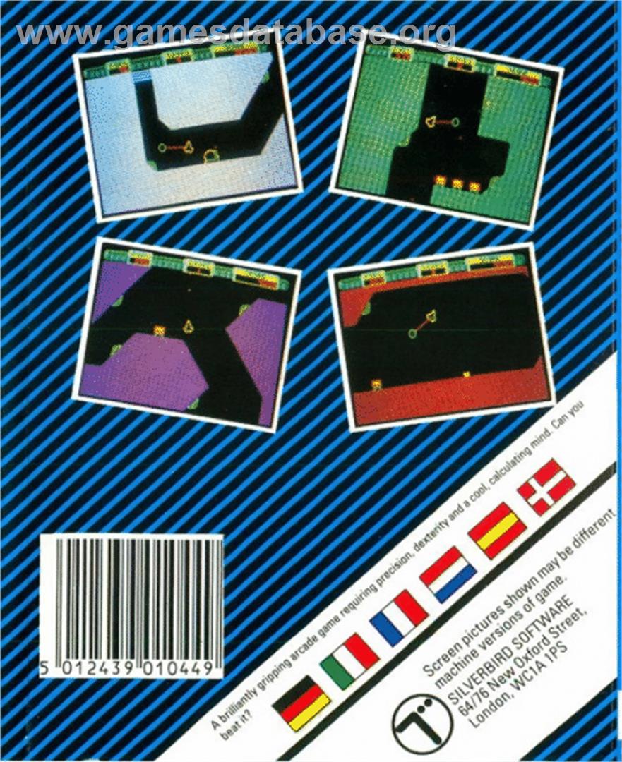 Thrust - Atari ST - Artwork - Box Back